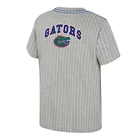 Youth Colosseum  Heather Gray Florida Gators Airball Baseball T-Shirt