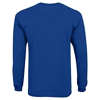 Youth Champion Royal Florida Gators Distressed Arch Over Logo Long Sleeve T-Shirt