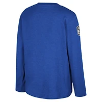 Youth Colosseum Heather Royal Florida Gators OHT Military Appreciation Oorah Long Sleeve T-Shirt