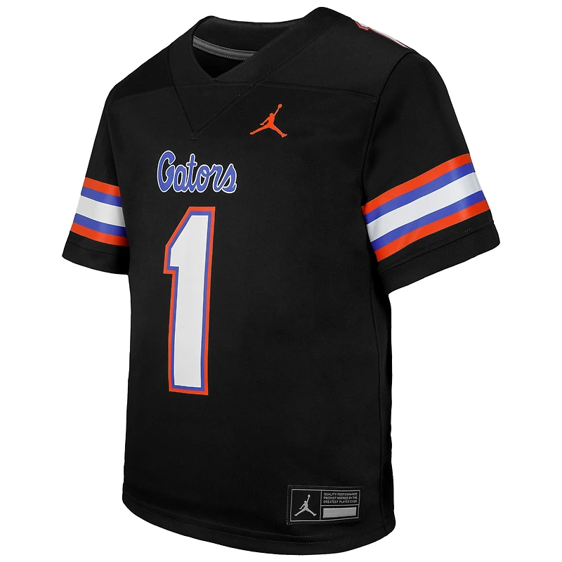 Youth Jordan Brand #1 Black Florida Gators Untouchable Replica Game Jersey