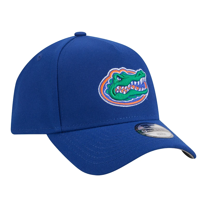 Casquette ajustable New Era Royal Florida Gators 9FORTY pour jeunes