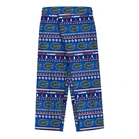Youth Outerstuff  Royal Florida Gators Ugly Sweater Pajama Set