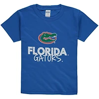 Youth Royal Florida Gators Crew Neck T-Shirt