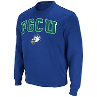 Sweat-shirt à capuche avec logo et arche pour homme Colosseum Royal Florida Gulf Coast Eagles