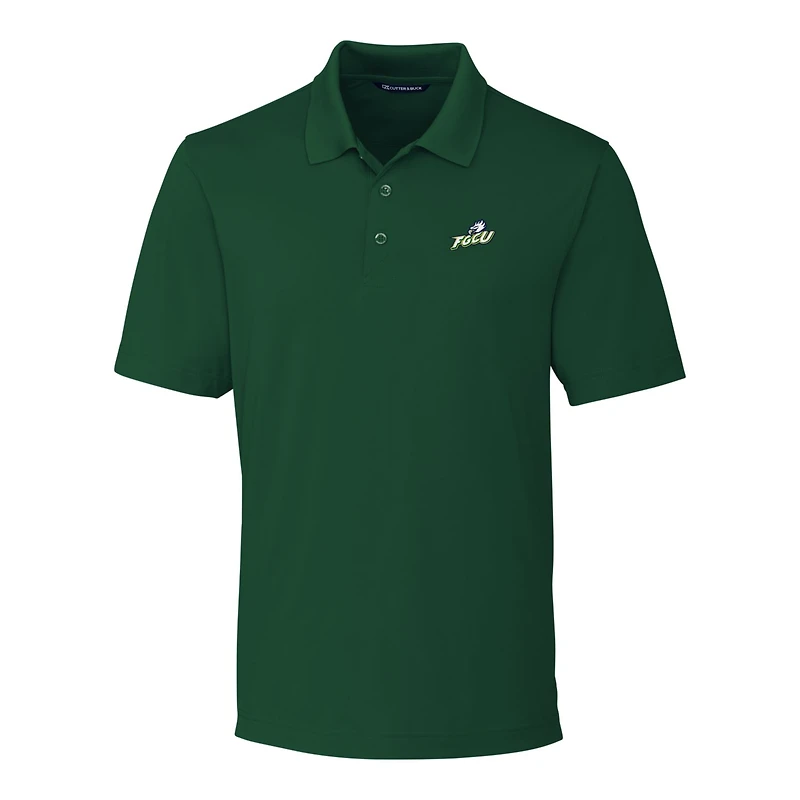 Men's Cutter & Buck Green Florida Gulf Coast Eagles Big Tall Forge Stretch Polo