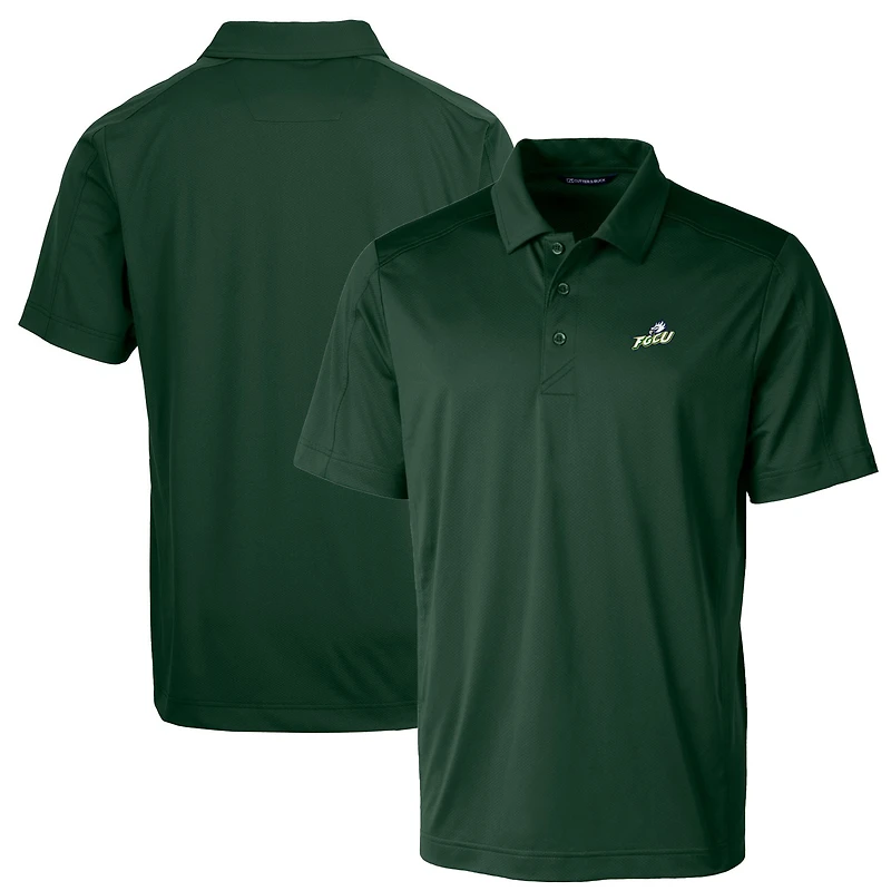 Men's Cutter & Buck Hunter Green Florida Gulf Coast Eagles Big Tall Prospect Textured Stretch Polo