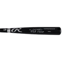 Gary Sheffield Florida Marlins Autographed Black Rawlings Pro Bat with "97 WS Champs" Inscription