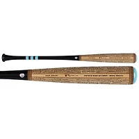 Josh Beckett Miami Marlins Autographed Pillbox Bat Company Mural Series Bat with "03 WS MVP" Inscription