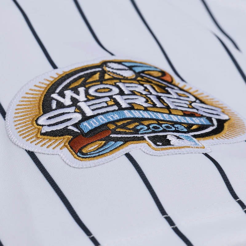 Men's Mitchell & Ness Miguel Cabrera White Florida Marlins 2003 Cooperstown Collection Authentic Jersey
