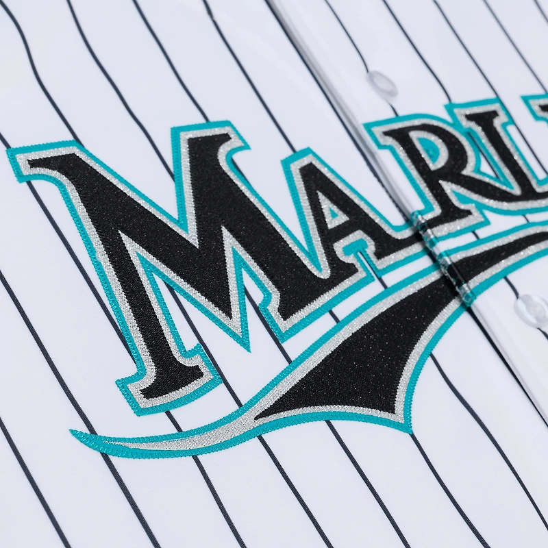 Men's Mitchell & Ness Miguel Cabrera White Florida Marlins 2003 Cooperstown Collection Authentic Jersey