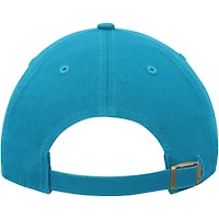 Casquette ajustable Clean Up de la collection Cooperstown des Marlins de la Floride '47 bleu sarcelle pour hommes