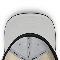 Casquette snapback Bounder Fanatics pour homme, couleur naturelle/noire, collection Cooperstown des Florida Marlins