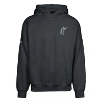 Sweat à capuche noir Florida Marlins Contact Pro Card pour homme de Levelwear