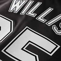 Maillot d'entraînement authentique Mitchell & Ness Dontrelle Willis noir des Marlins de Floride pour homme