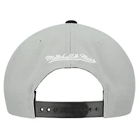 Casquette snapback basique Mitchell & Ness grise Florida Marlins Cooperstown Collection pour homme