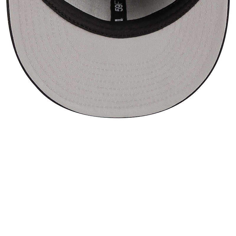 Casquette ajustée 59FIFTY à drapeau ton sur de la collection Cooperstown des Marlins Floride New Era pour homme