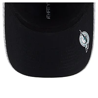 Casquette New Era Flex grise Florida Marlins 2025 MLB Clubhouse 39THIRTY pour homme