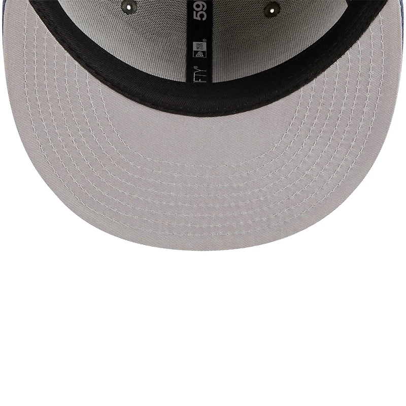 Men's New Era Olive/Blue Florida Marlins 59FIFTY Fitted Hat
