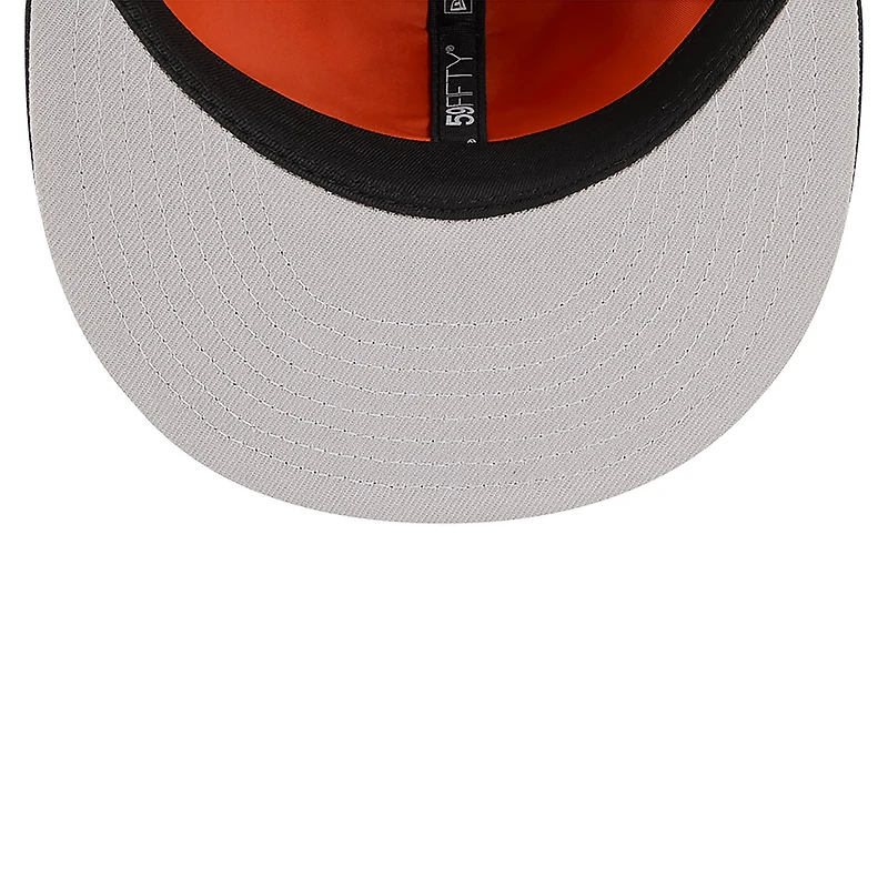 Men's New Era x Alpha Industries  Black Florida Marlins 59FIFTY Fitted Hat