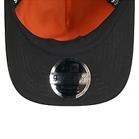 Men's New Era x Alpha Industries  Black Florida Marlins A-Frame 9FORTY Adjustable Hat