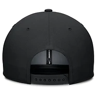 Casquette Nike Pro Performance Snapback noire pour homme des Florida Marlins