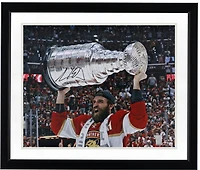 Aaron Ekblad Florida Panthers Autographed 2024 Stanley Cup Champions 16" x 20" Raising Cup Photograph