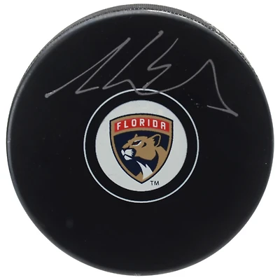 Rondelle de hockey dédicacée par Aaron Ekblad des Panthers de la Floride