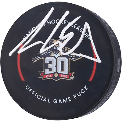 Aaron Ekblad Florida Panthers Autographed Hockey Puck