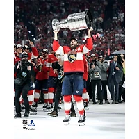 Aaron Ekblad, les Panthers de la Floride, photographie non signée Coupe Stanley 2025, Champions Raising Cup