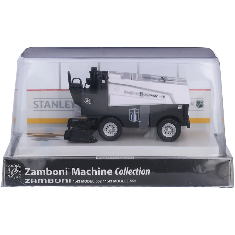 Aleksander Barkov Florida Panthers Autographed 2024 Stanley Cup Champions 1:43 Scale Die-Cast Zamboni