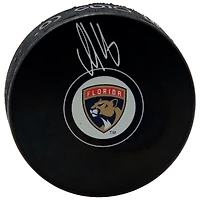 Aleksander Barkov Florida Panthers Autographed Hockey Puck