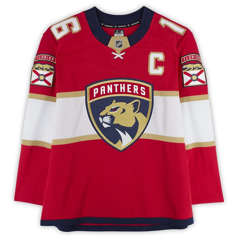 Maillot premium dédicacé des Panthers de la Floride par Aleksander Barkov, Red Fanatics
