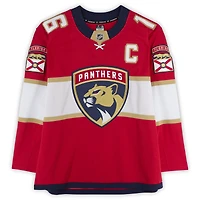 Maillot premium dédicacé des Panthers de la Floride par Aleksander Barkov, Red Fanatics