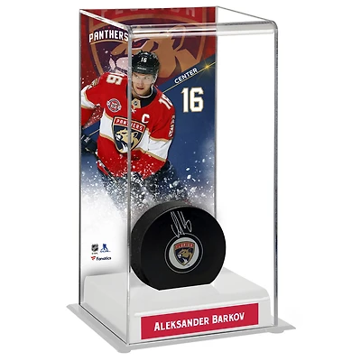 Étui de luxe pour rondelle de hockey Aleksander Barkov des Panthers de la Floride