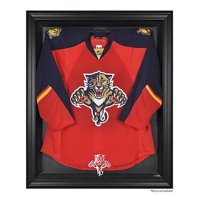 Vitrine de présentation en jersey avec logo encadré noir des Panthers de la Floride (1993-2016)