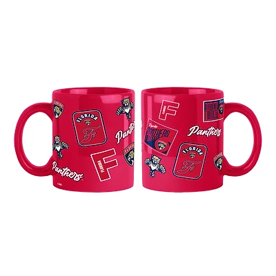 Ensemble de 2 tasses colorées Florida Panthers de 44 cl