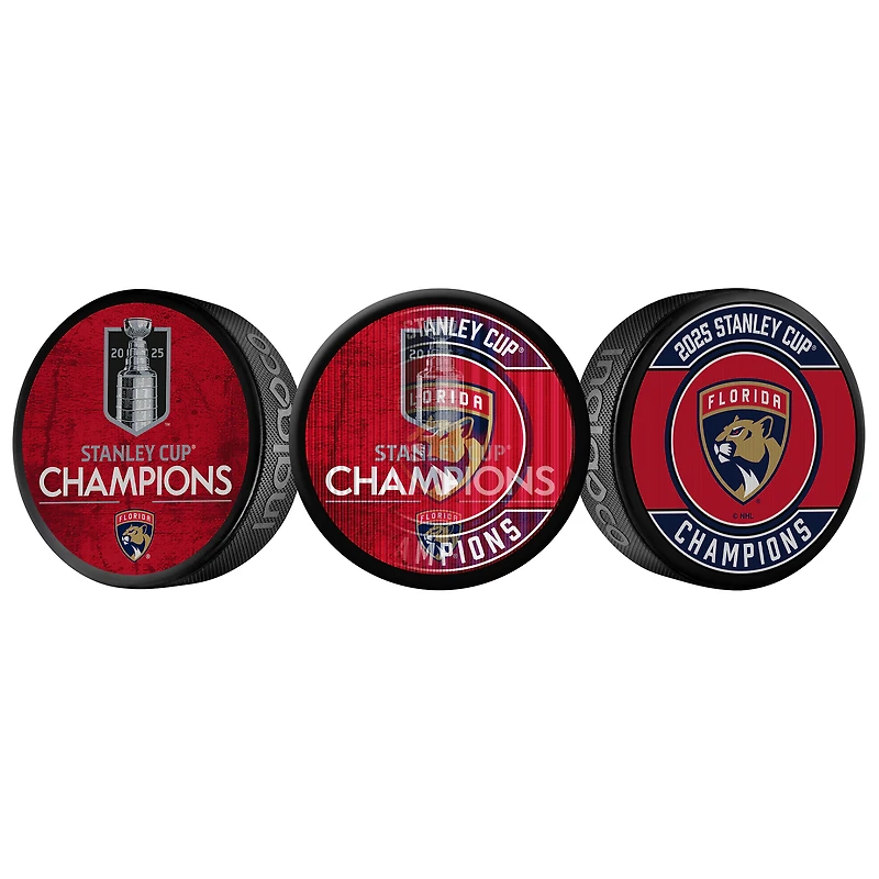 Florida Panthers 2025 Stanley Cup Champions Lenticular Collector's Puck