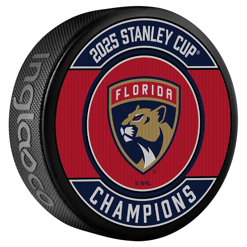 Florida Panthers 2025 Stanley Cup Champions Lenticular Collector's Puck