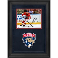 Cadre photo horizontal de luxe 8'' x 10'' Florida Panthers avec logo de l'équipe