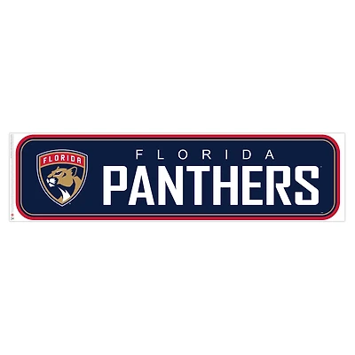 Florida Panthers - 90'' x 23'' Team Repositional Long Design Wall Decal
