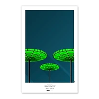 Florida Panthers BB&T Center 11'' x 17'' Minimalist Stadium Poster Art Print