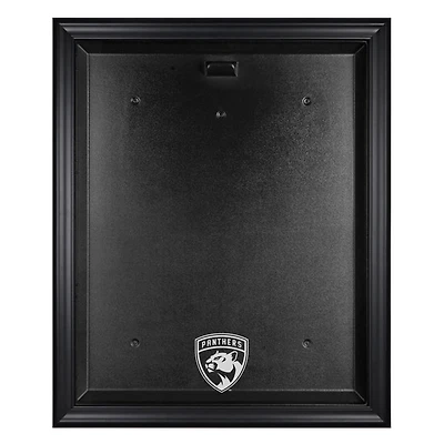 Vitrine pour maillot des Panthers de la Floride avec logo encadré noir