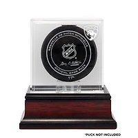 Florida Panthers Mahogany Hockey Puck Logo Display Case
