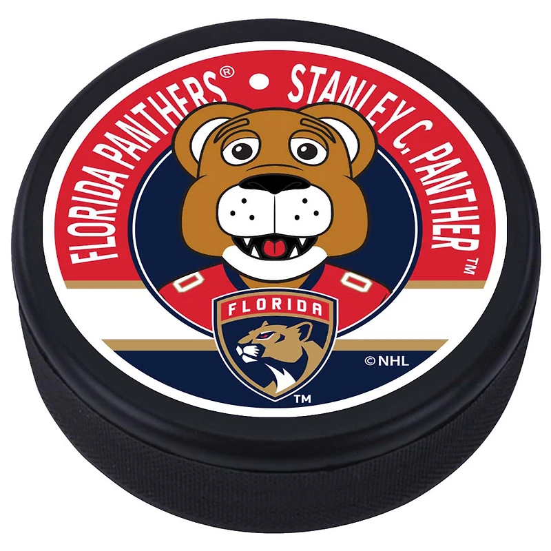 Panthers de la Floride - Rondelle de hockey de conception de mascotte