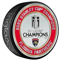 Rondelle de collection Medallion des Panthers de la Floride, deux fois champions de la Coupe Stanley