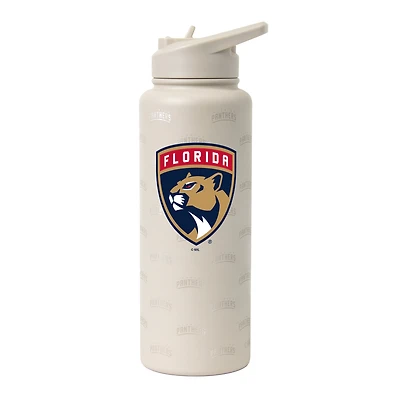 Logo Brands Florida Panthers 34oz. Sand Ghost Quencher Bottle
