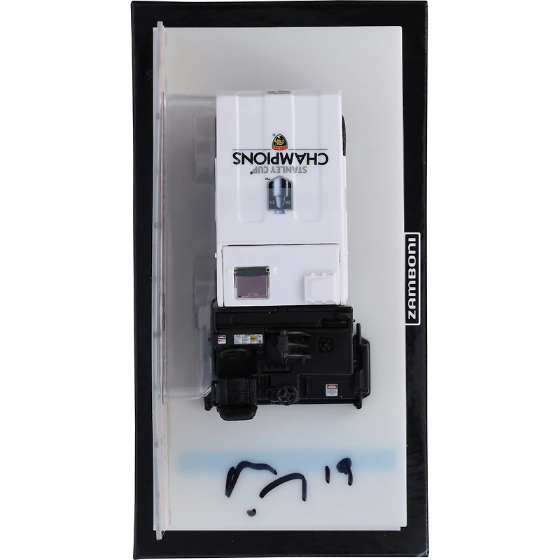 Zamboni moulée sous pression à l'échelle 1:43 autographiée par Matthew Tkachuk, champion de la Coupe Stanley 2024 des Panthers de la Floride