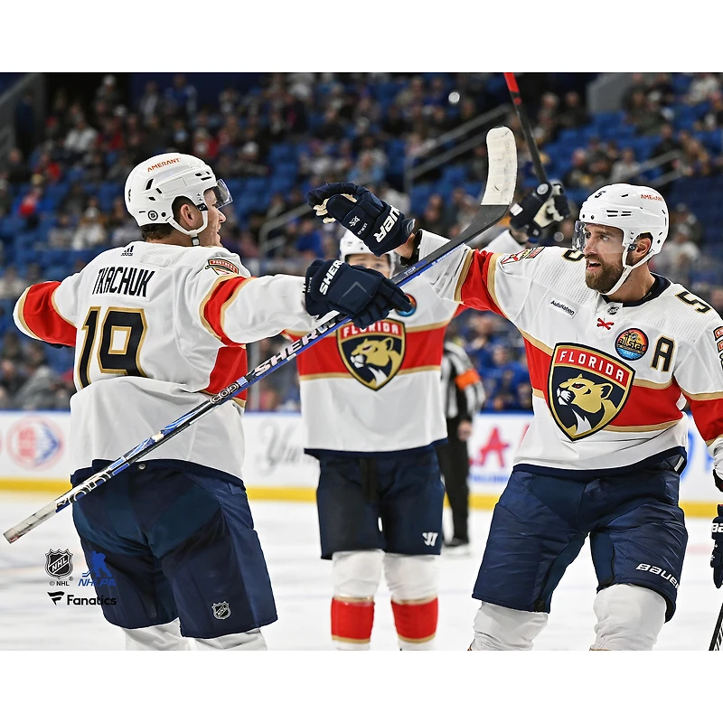 Matthew Tkachuk Florida Panthers Unsigned Celebrates a Goal Photograph