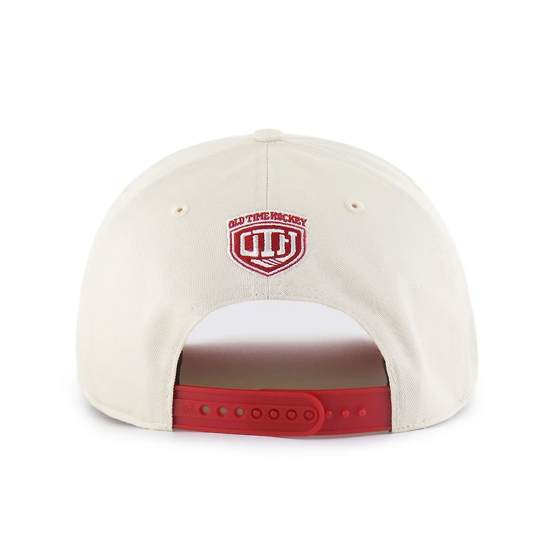 Men's '47 Cream/Red Florida Panthers Expansion Debut Two-Tone Hitch Adjustable Hat