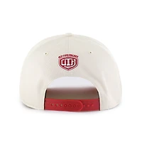 Men's '47  Cream/Red Florida Panthers Expansion Debut Two-Tone Hitch Adjustable Hat